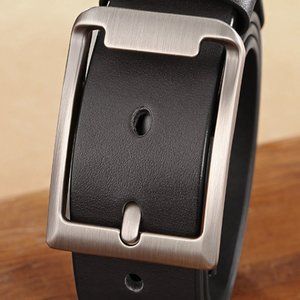 Men's belt cowhide belt men's all-match